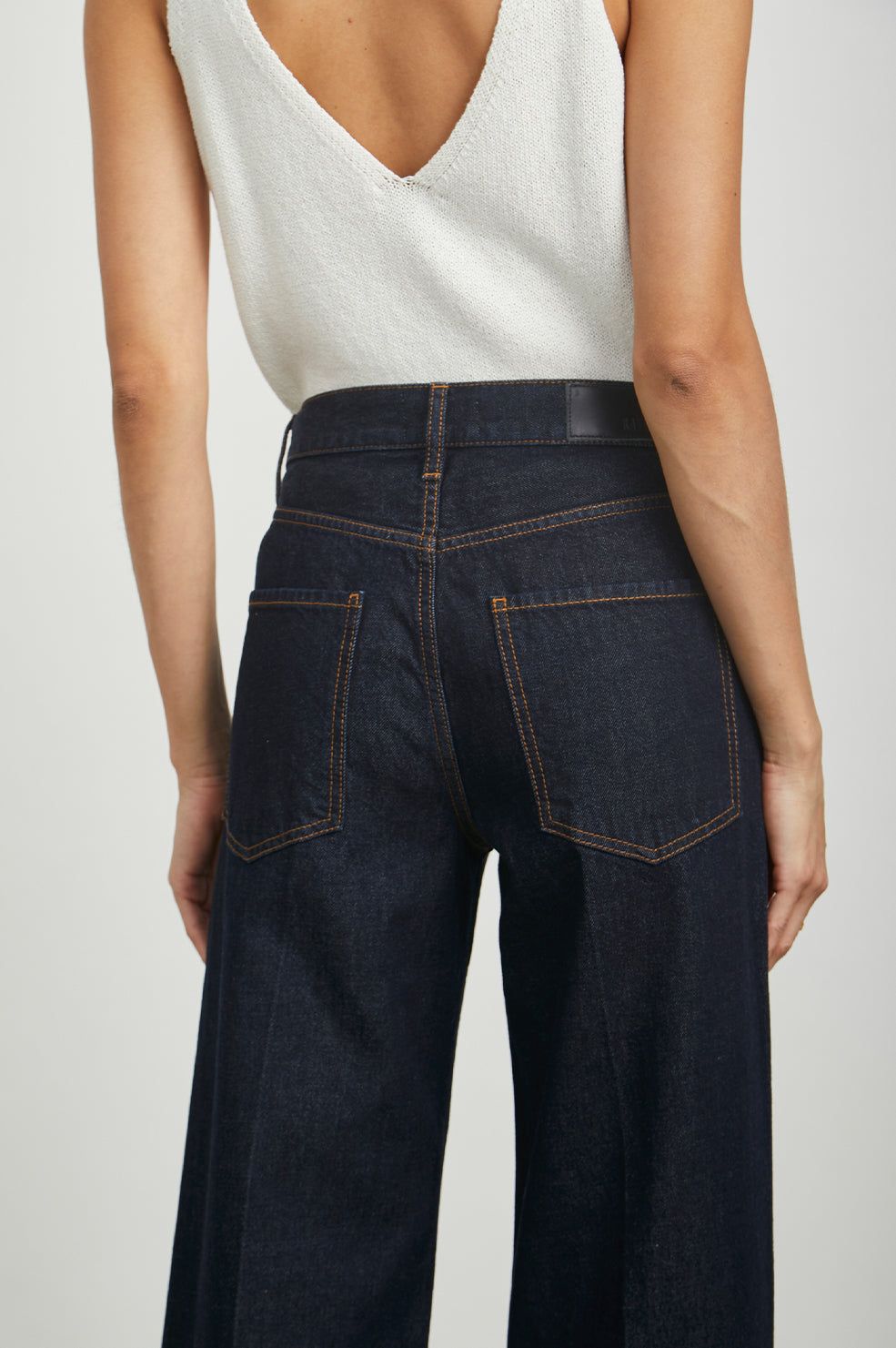 GETTY WIDE LEG - MIDNIGHT BLUES sold by Rails product image thumbnail 4