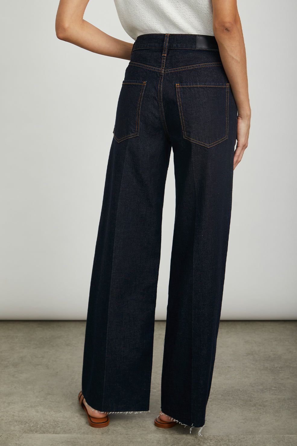 GETTY WIDE LEG - MIDNIGHT BLUES sold by Rails product image thumbnail 5