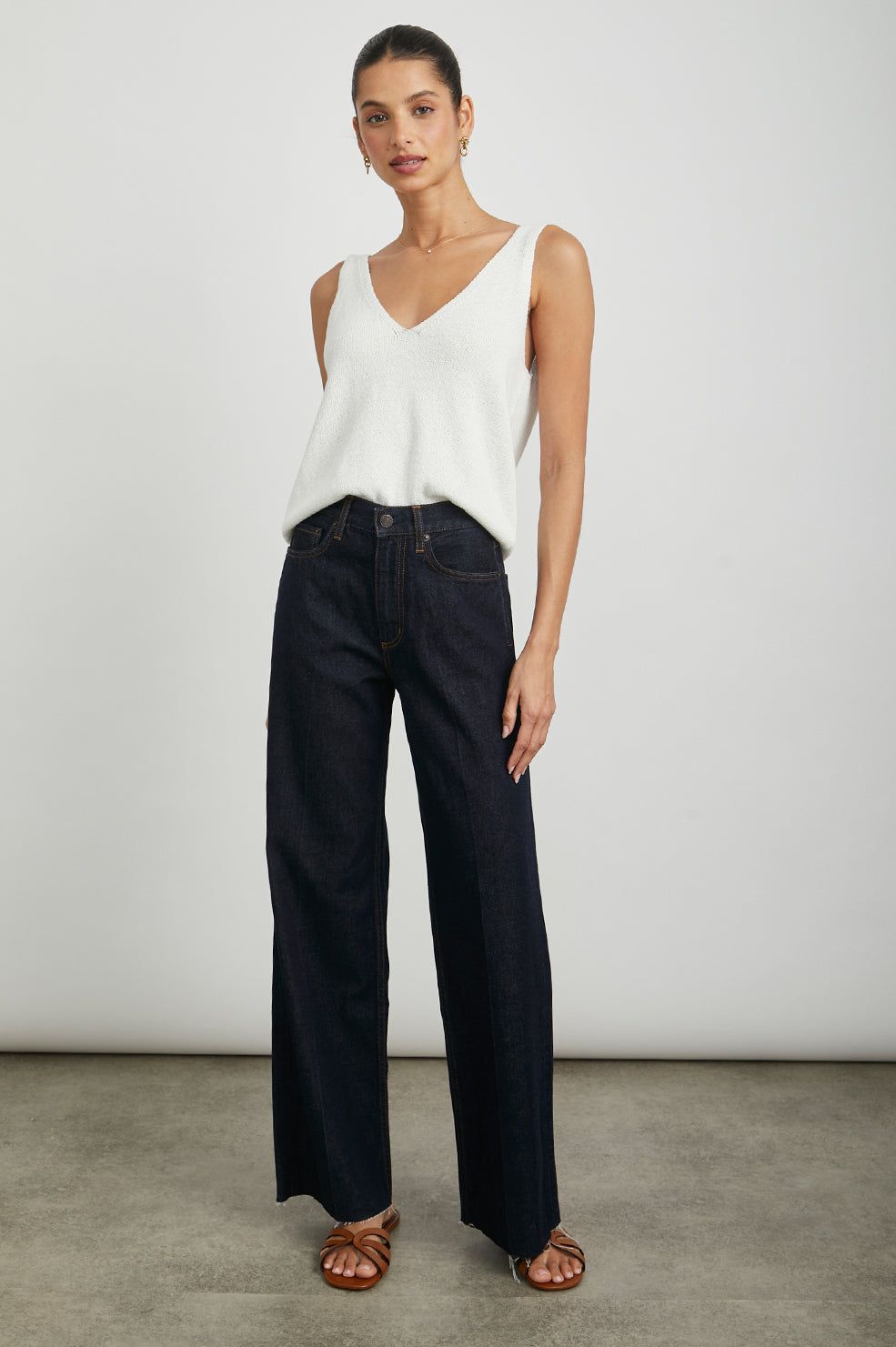 GETTY WIDE LEG - MIDNIGHT BLUES sold by Rails product image thumbnail 3