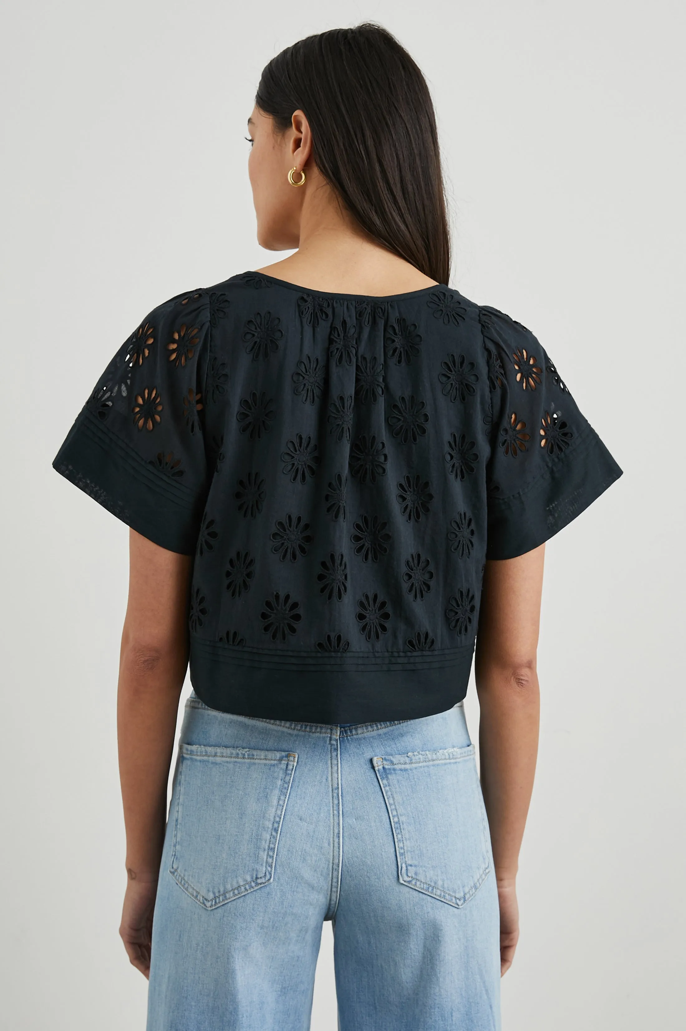 BAMBINA TOP - BLACK sold by Rails product image thumbnail 5