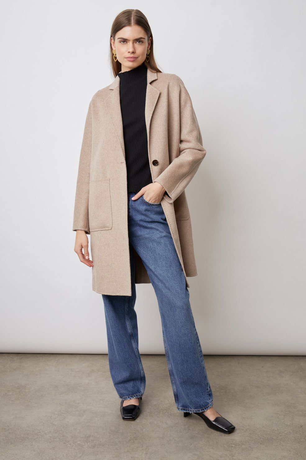 EVEREST COAT - HAZELNUT sold by Rails product image thumbnail 3