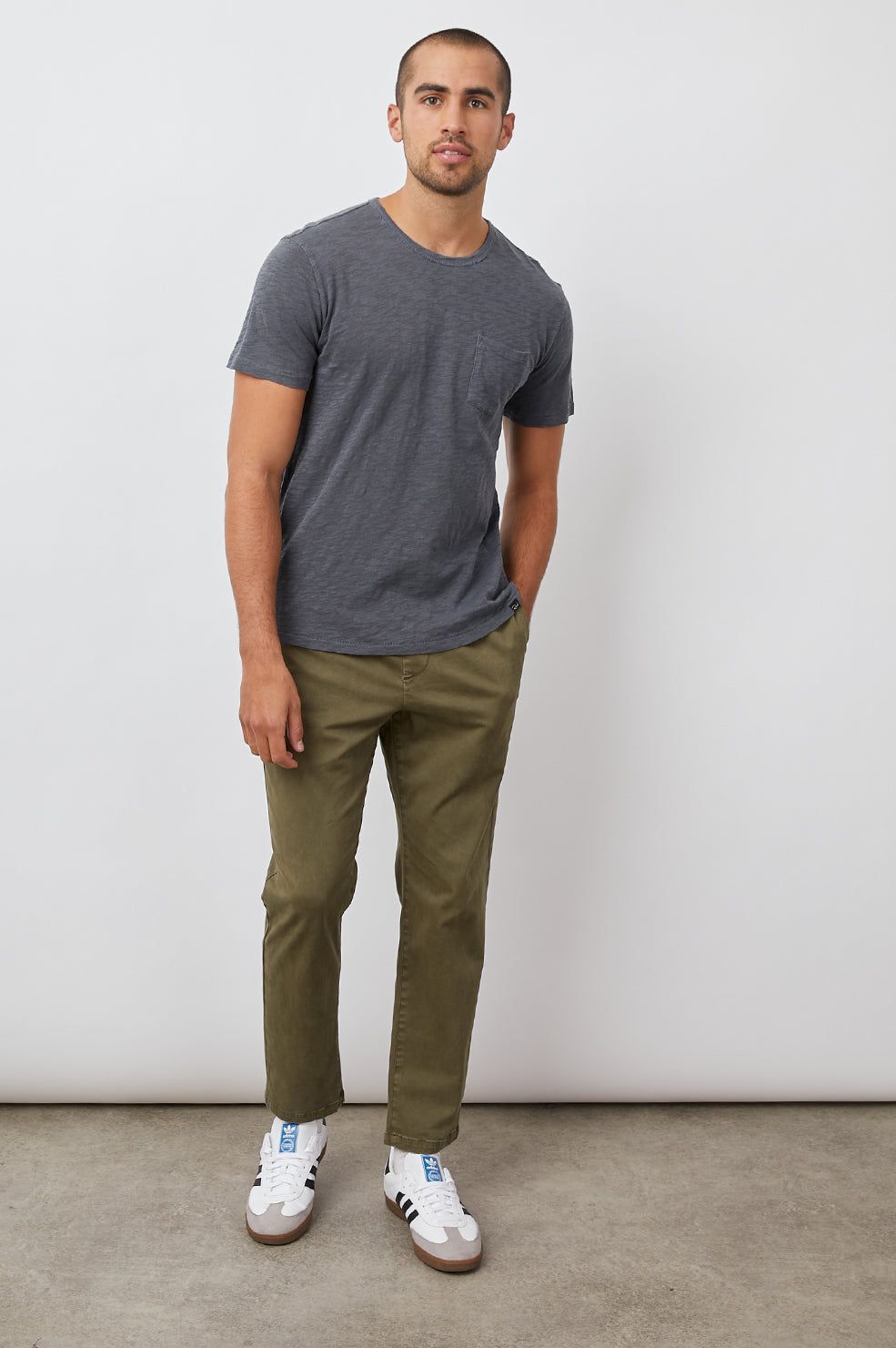 SKIPPER T-SHIRT - FADED NAVY sold by Rails product image thumbnail 3