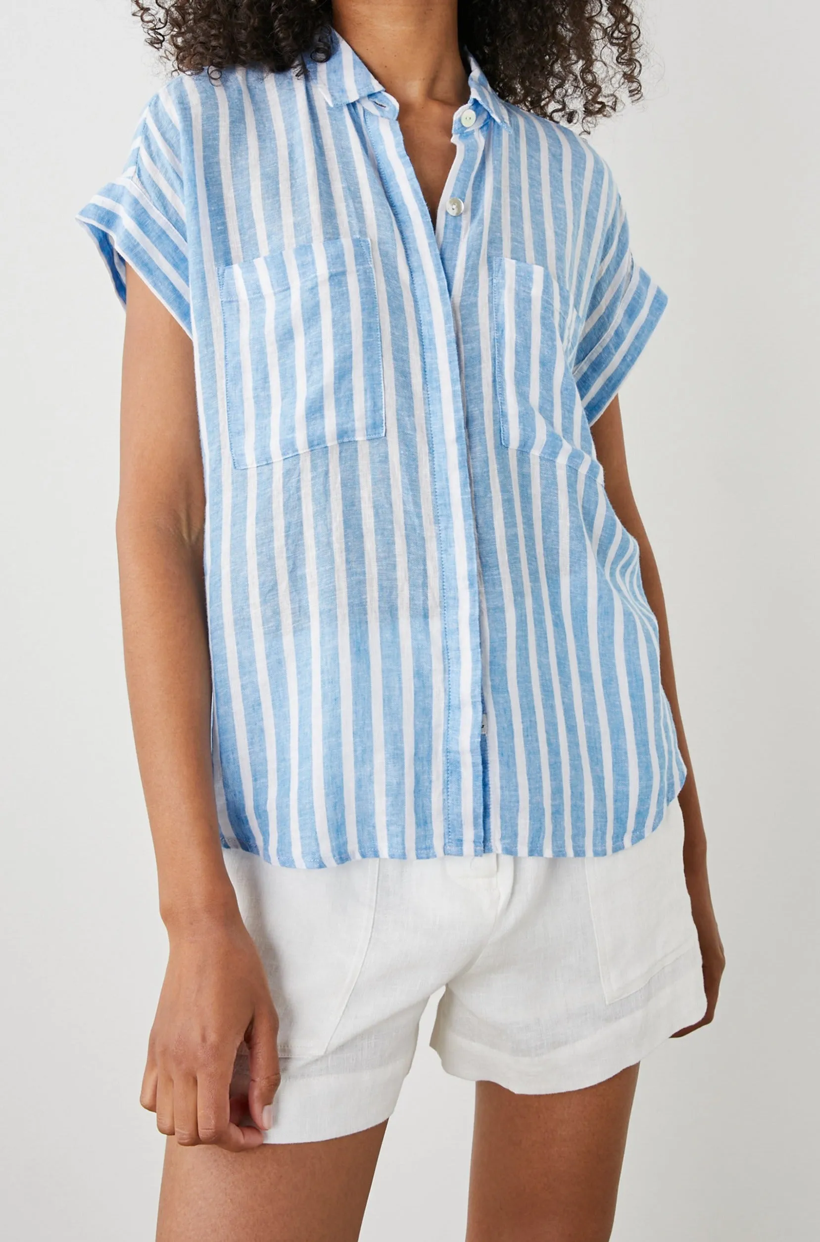 CITO SHIRT - LAKE STRIPE sold by Rails product image thumbnail 3