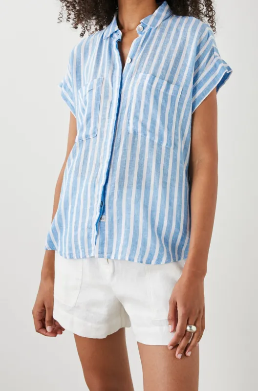 CITO SHIRT - LAKE STRIPE sold by Rails
