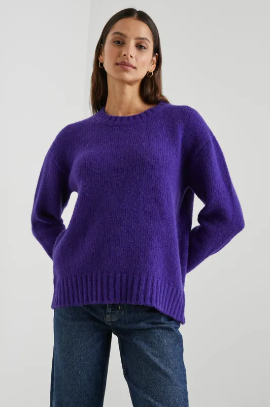 OLIVIA SWEATER - ULTRA VIOLET sold by Rails