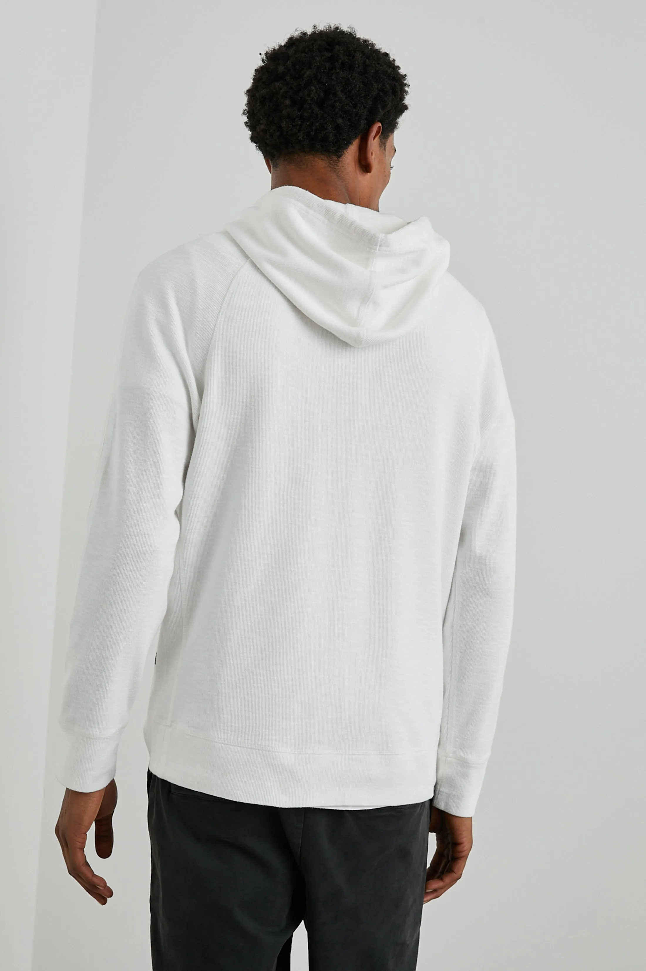 MAMMOTH HOODIE - WHITECAP sold by Rails product image thumbnail 5