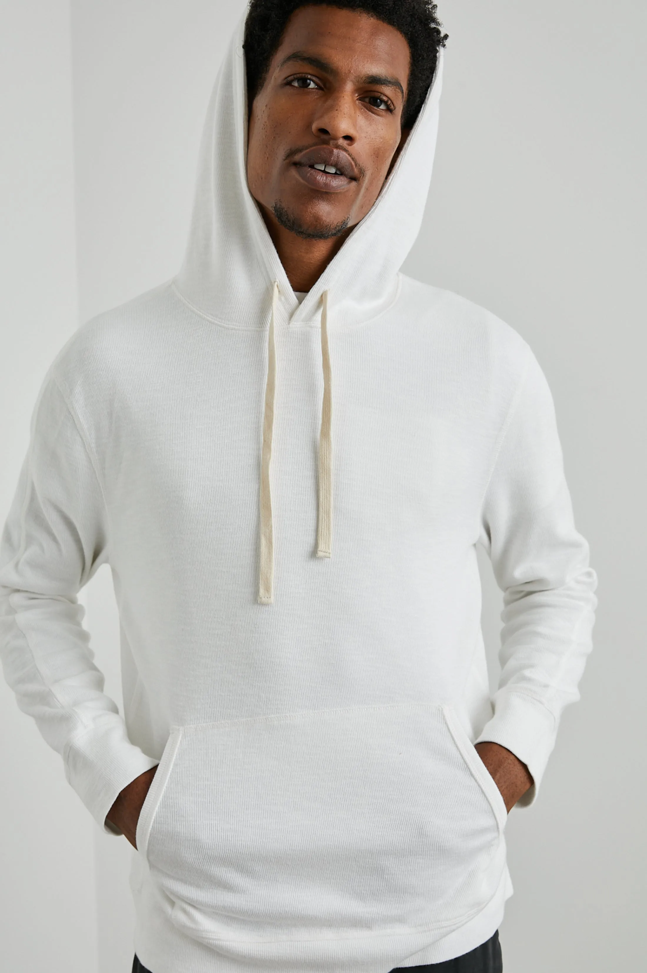 MAMMOTH HOODIE - WHITECAP sold by Rails product image thumbnail 3