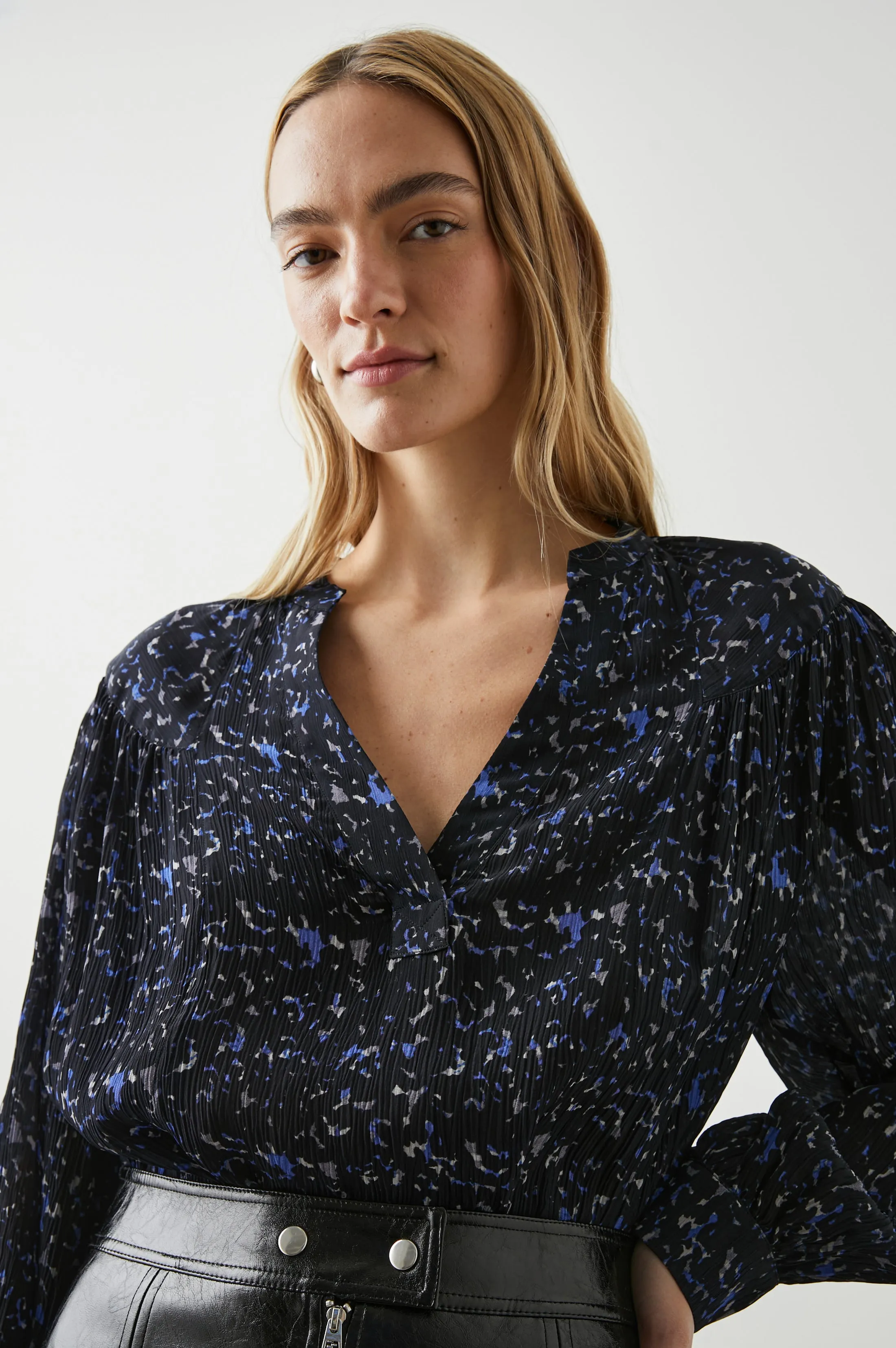 FABLE TOP - COBALT STATIC sold by Rails product image thumbnail 2