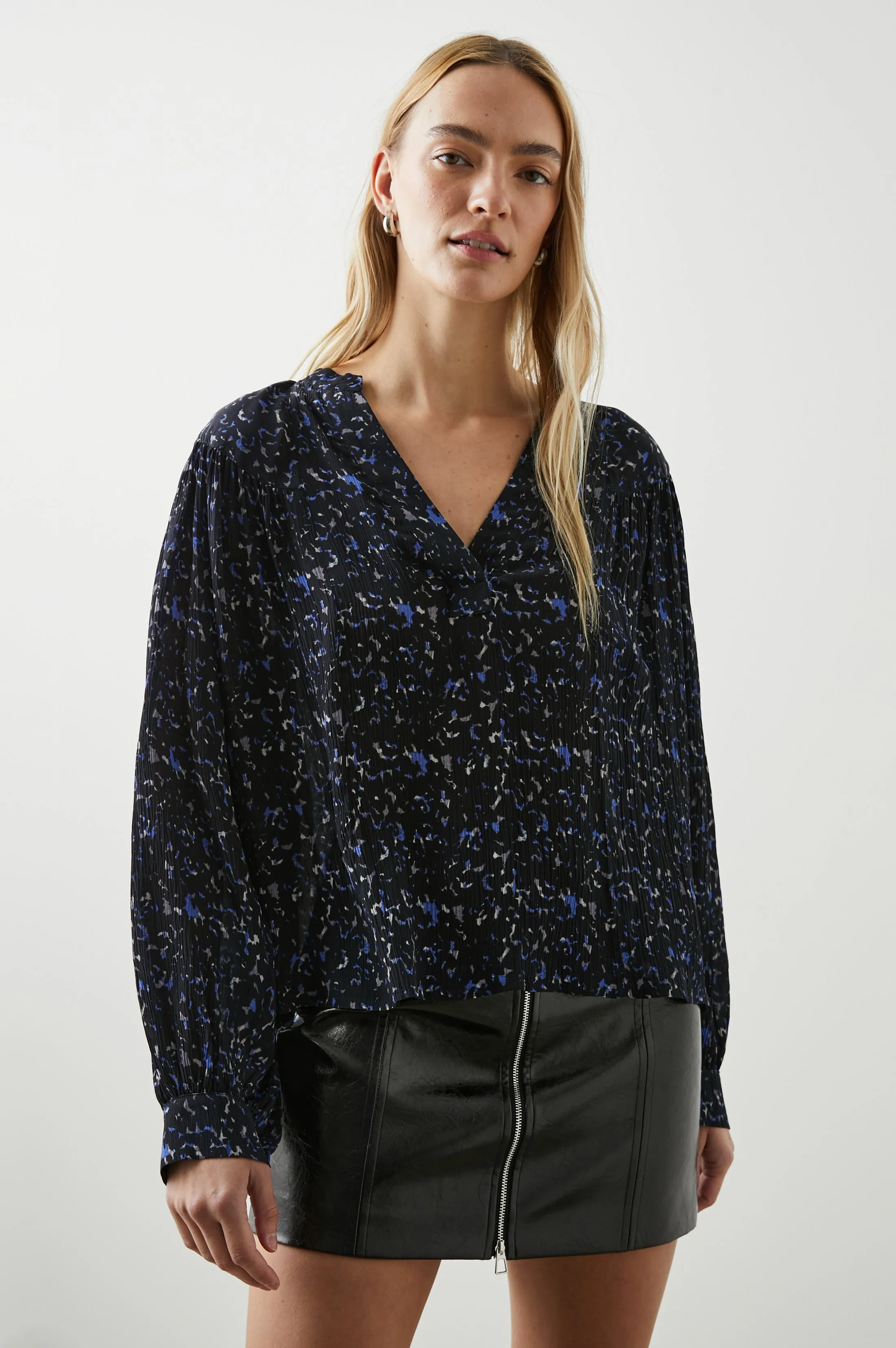 FABLE TOP - COBALT STATIC sold by Rails product image thumbnail 4