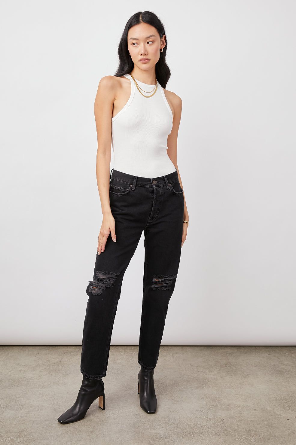 ATWATER BOYFRIEND - INKED DISTRESS sold by Rails product image thumbnail 3