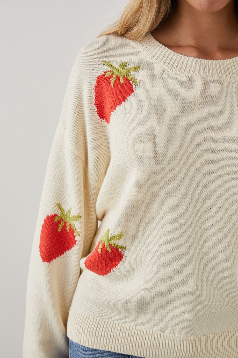 PERCI SWEATER - STRAWBERRIES sold by Rails product image thumbnail 2