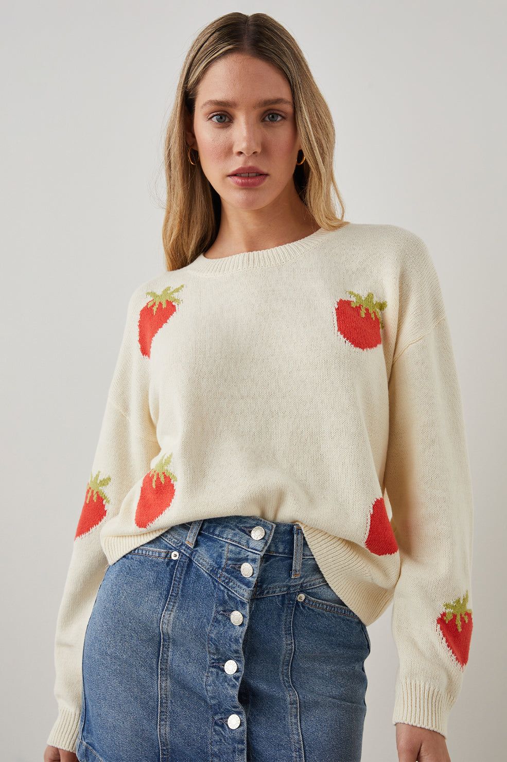 PERCI SWEATER - STRAWBERRIES sold by Rails product image thumbnail 4