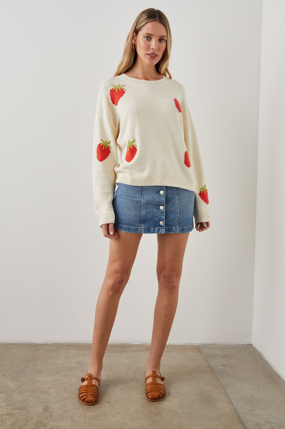 PERCI SWEATER - STRAWBERRIES sold by Rails product image thumbnail 3