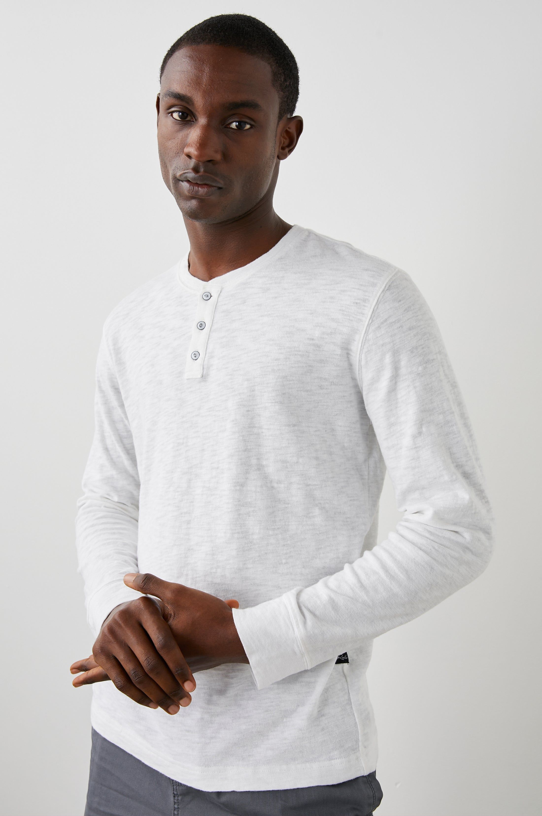 SKHI HENLEY - WHITE sold by Rails product image thumbnail 5