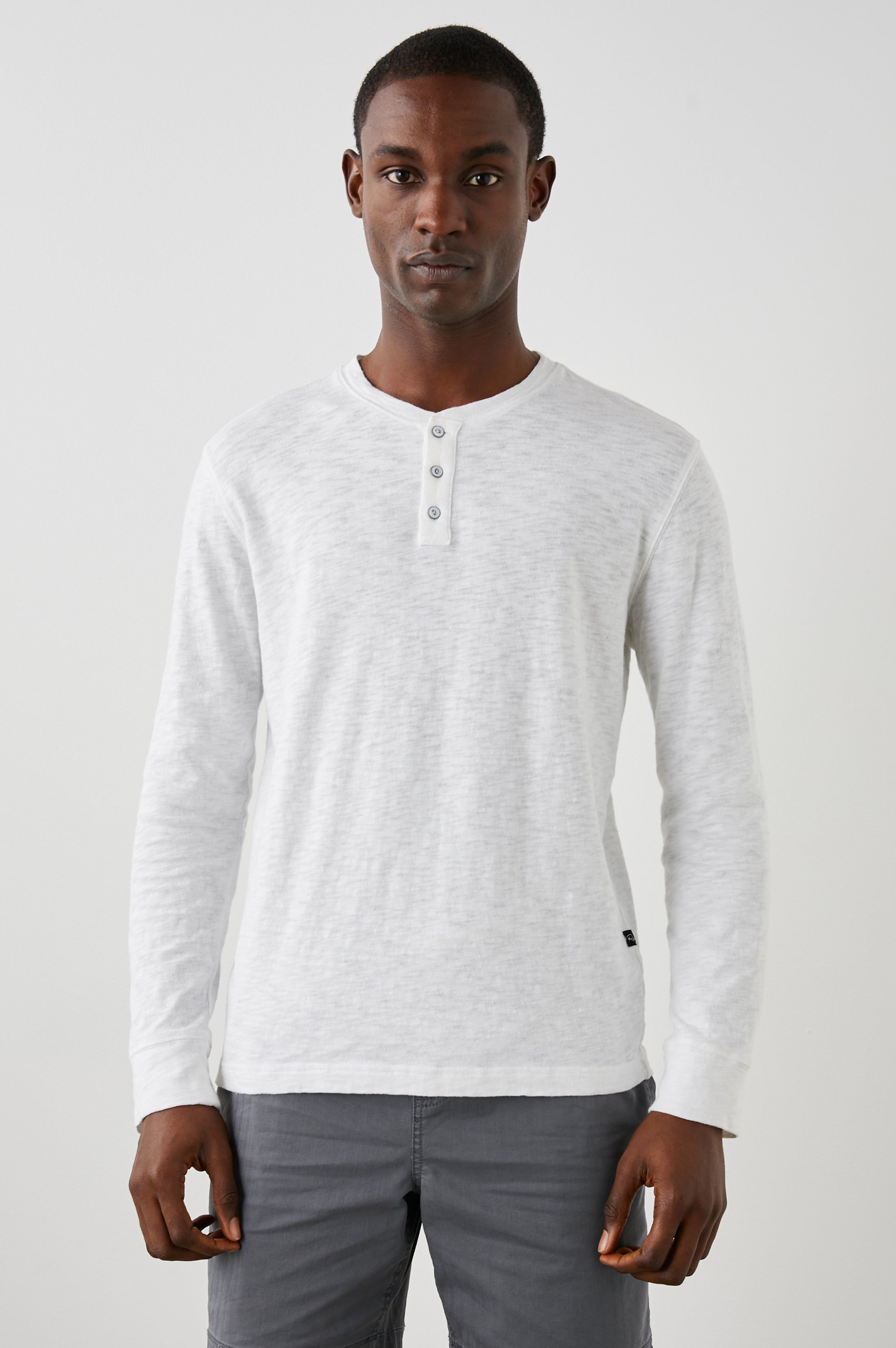 SKHI HENLEY - WHITE sold by Rails