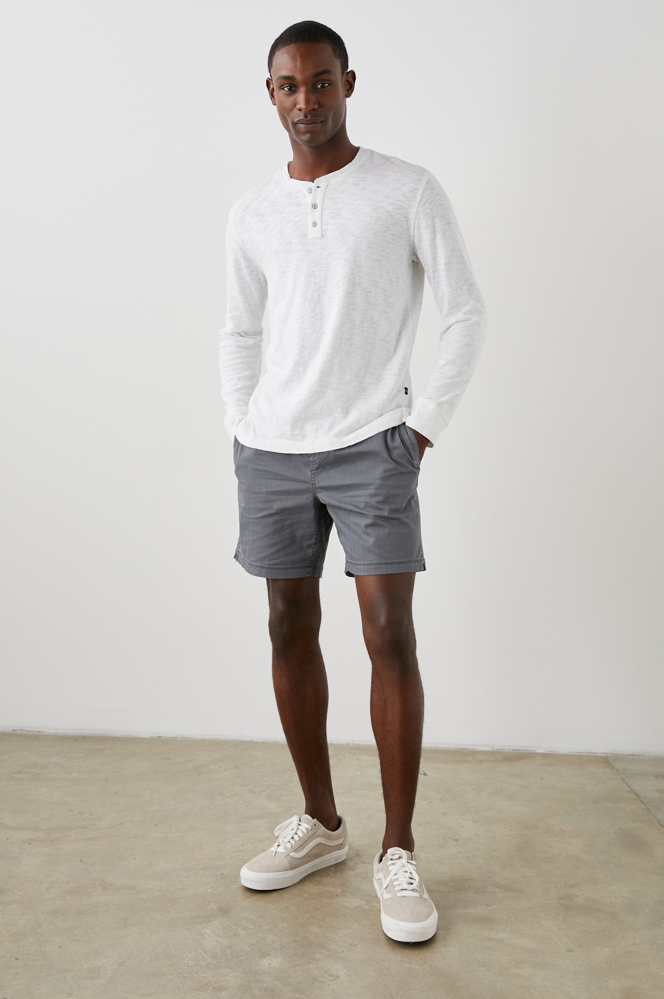 SKHI HENLEY - WHITE sold by Rails product image thumbnail 6