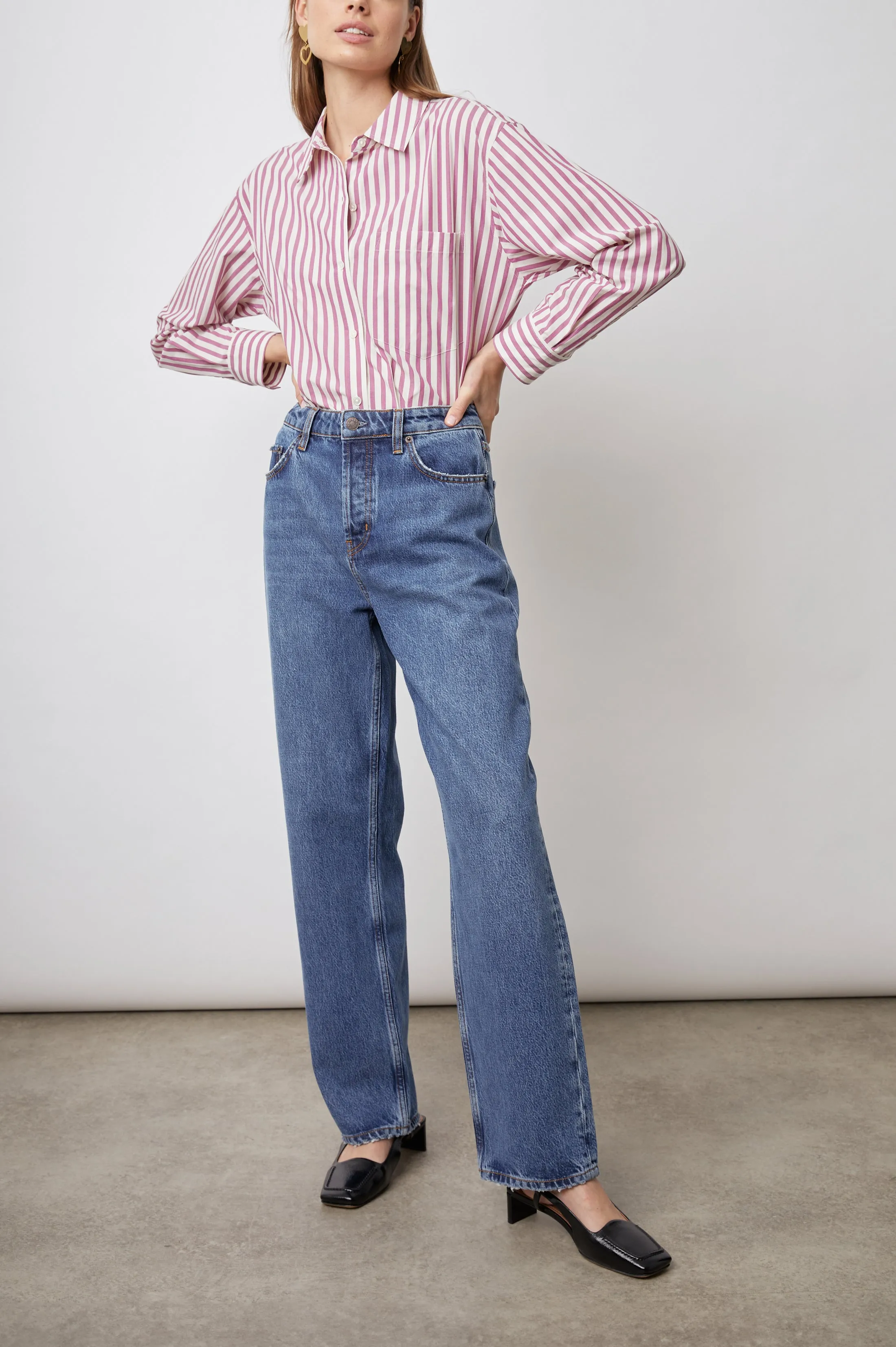 ARLO SHIRT - CALI STRIPE sold by Rails product image thumbnail 3