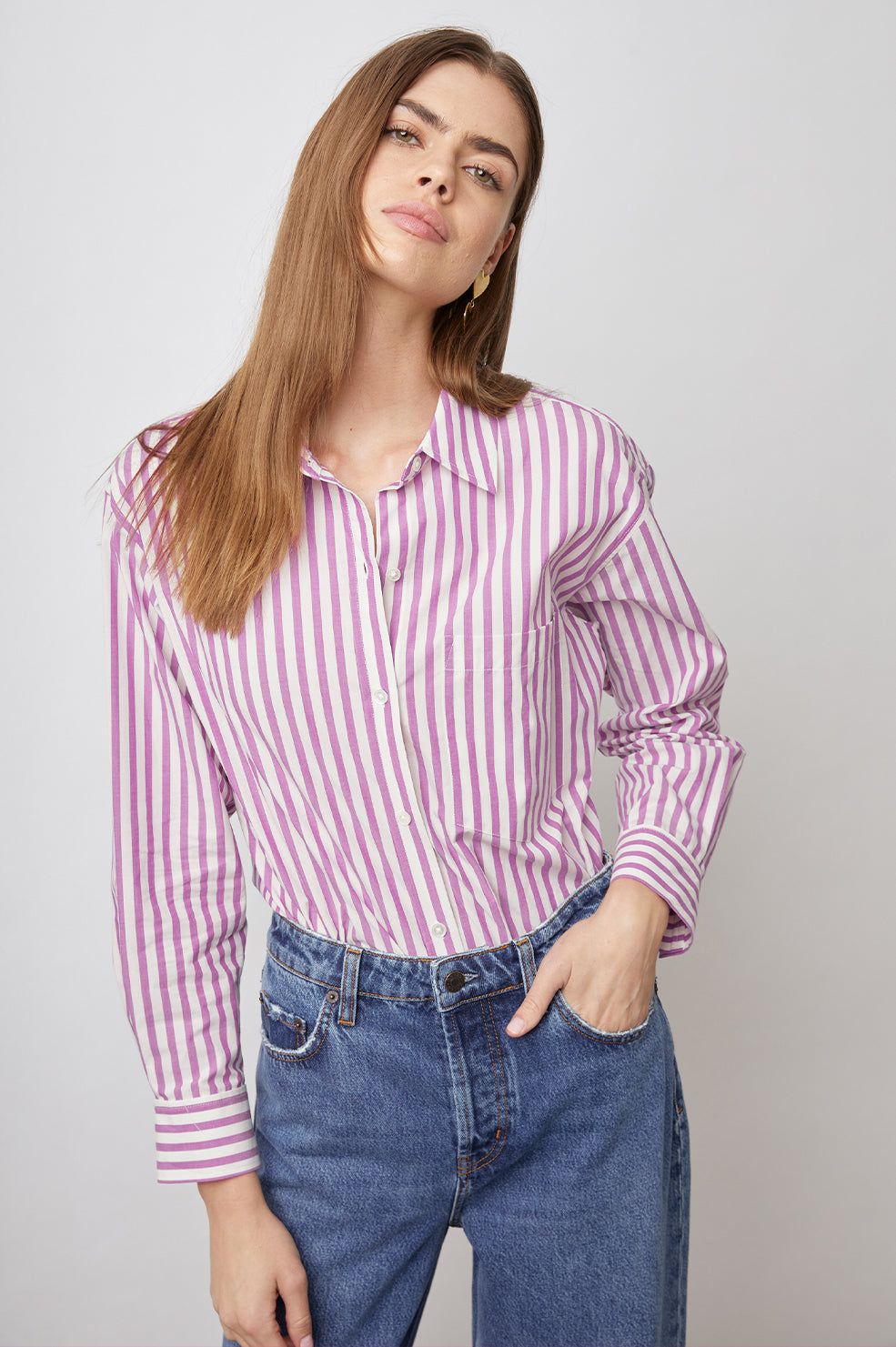 ARLO SHIRT - CALI STRIPE sold by Rails product image thumbnail 2