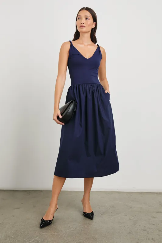 FRANCA DRESS - NAVY sold by Rails