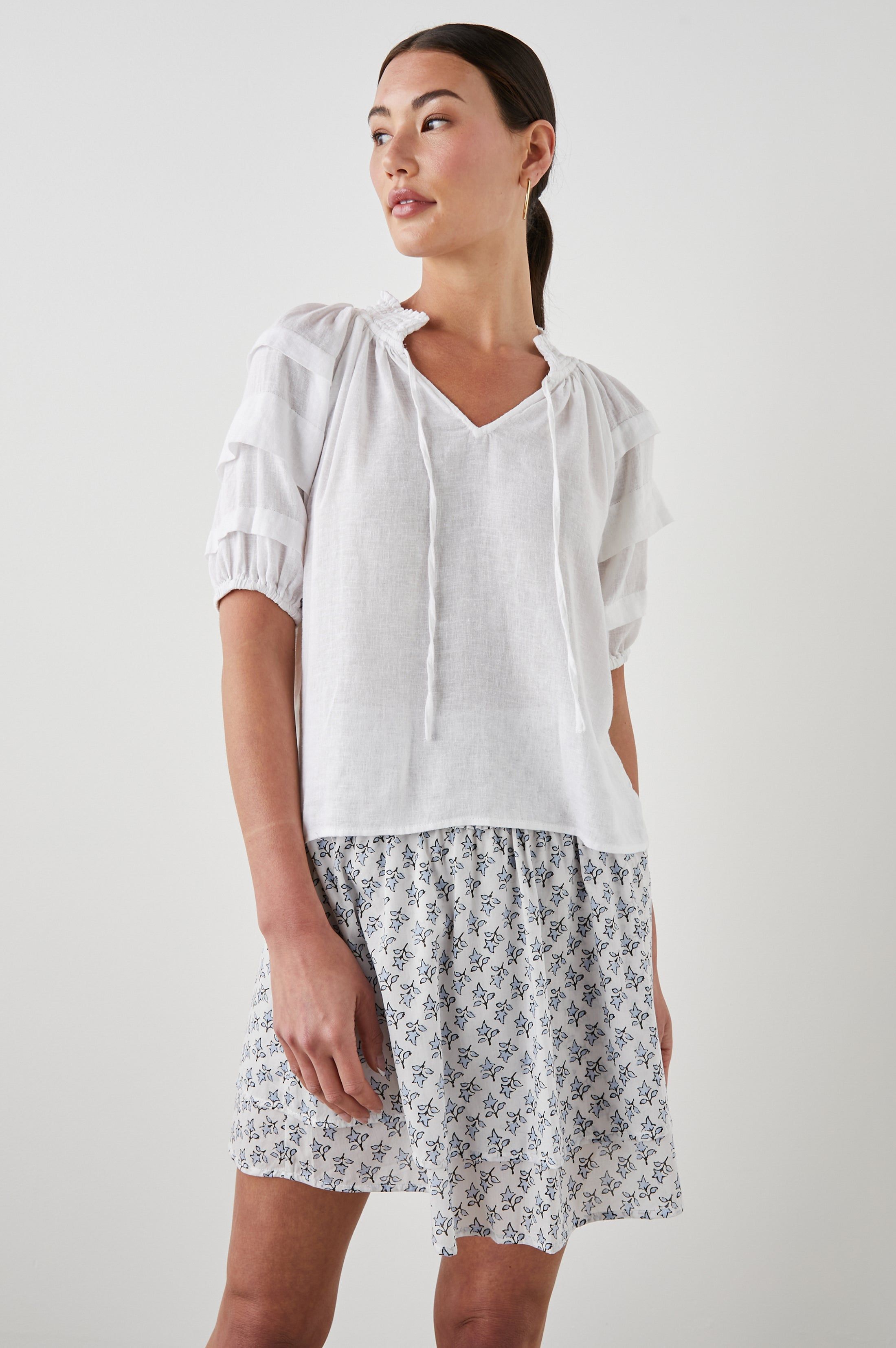 PARIS TOP - WHITE sold by Rails product image thumbnail 4