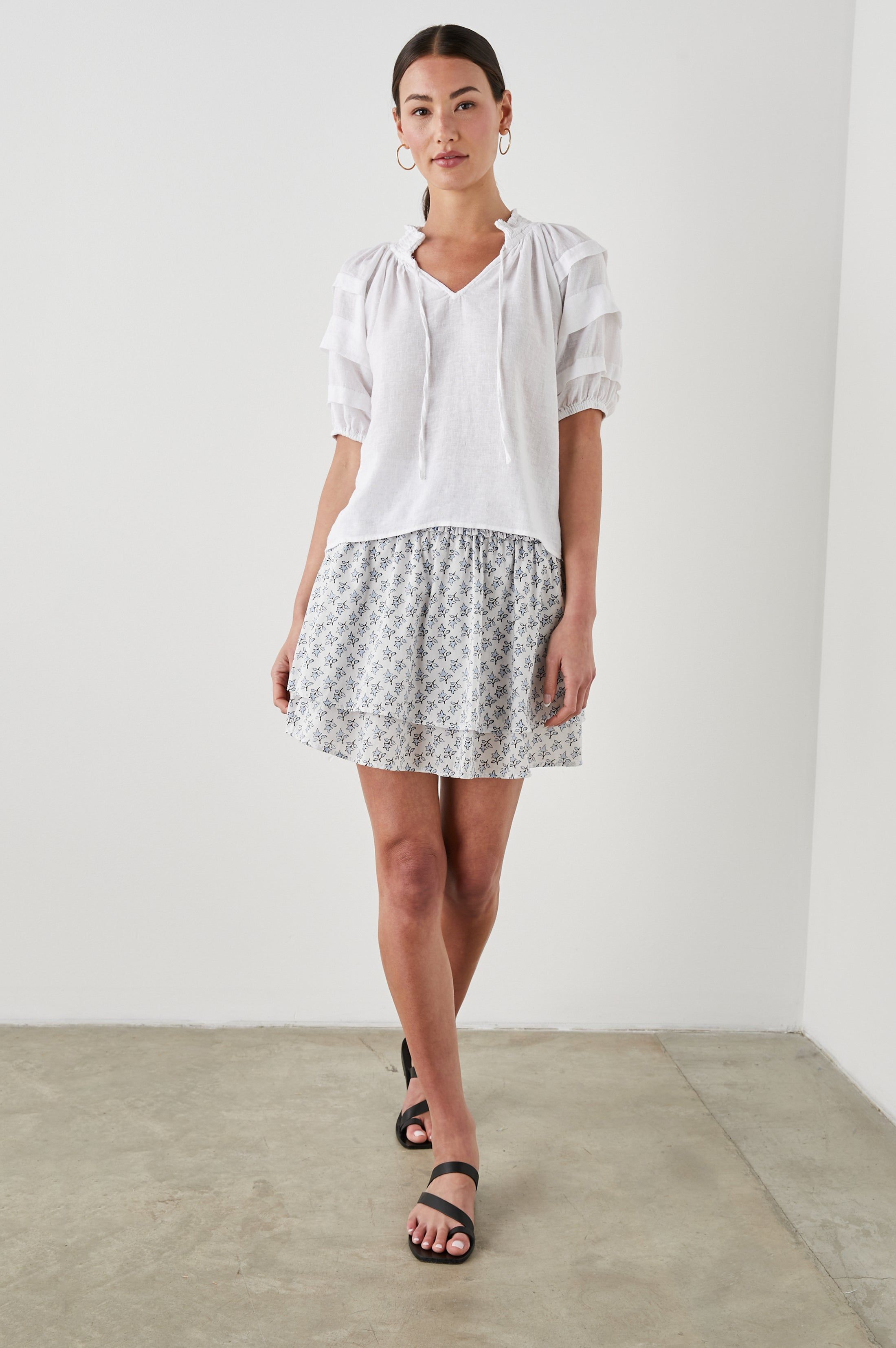 PARIS TOP - WHITE sold by Rails product image thumbnail 3