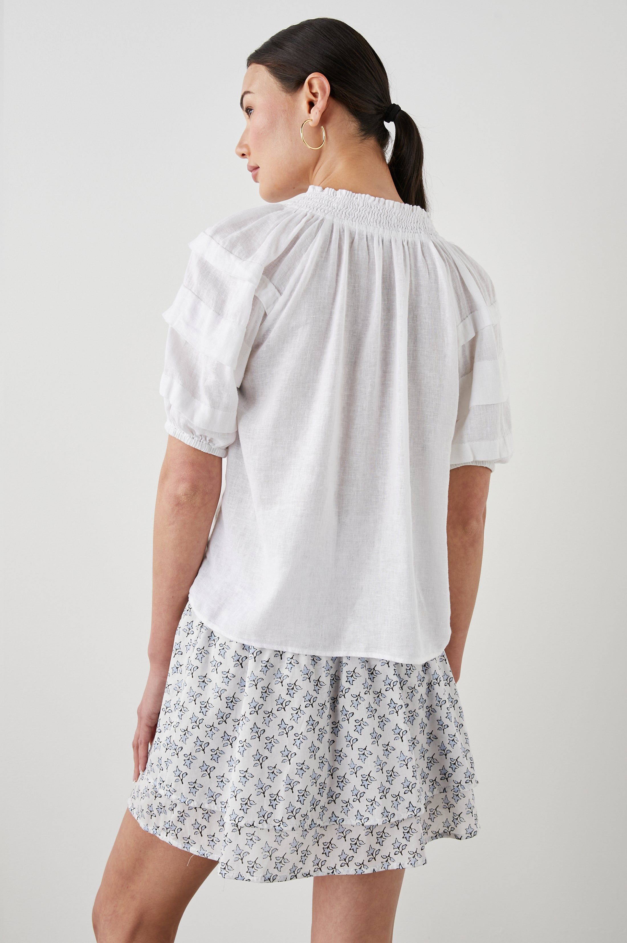 PARIS TOP - WHITE sold by Rails product image thumbnail 5