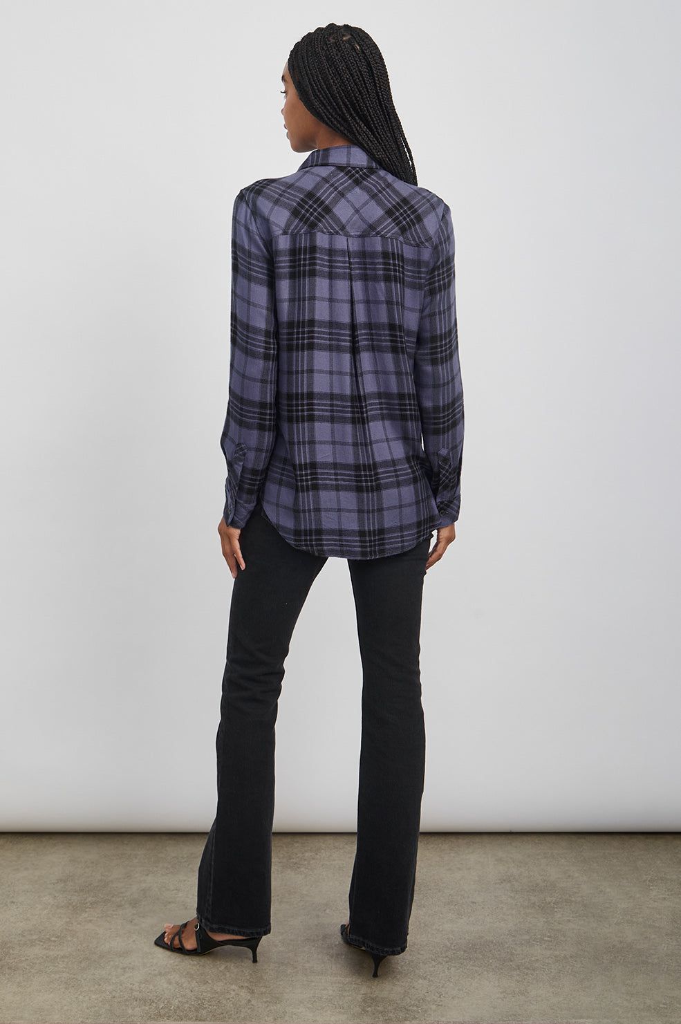 HUNTER SHIRT - SAPPHIRE ASH sold by Rails product image thumbnail 5