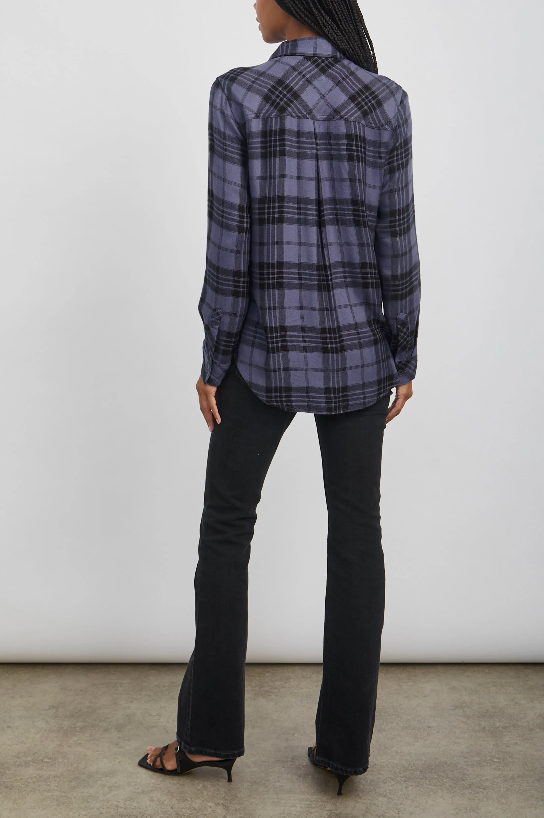 HUNTER SHIRT - SAPPHIRE ASH sold by Rails product image thumbnail 5