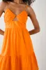 CHRISSY DRESS - TANGERINE sold by Rails