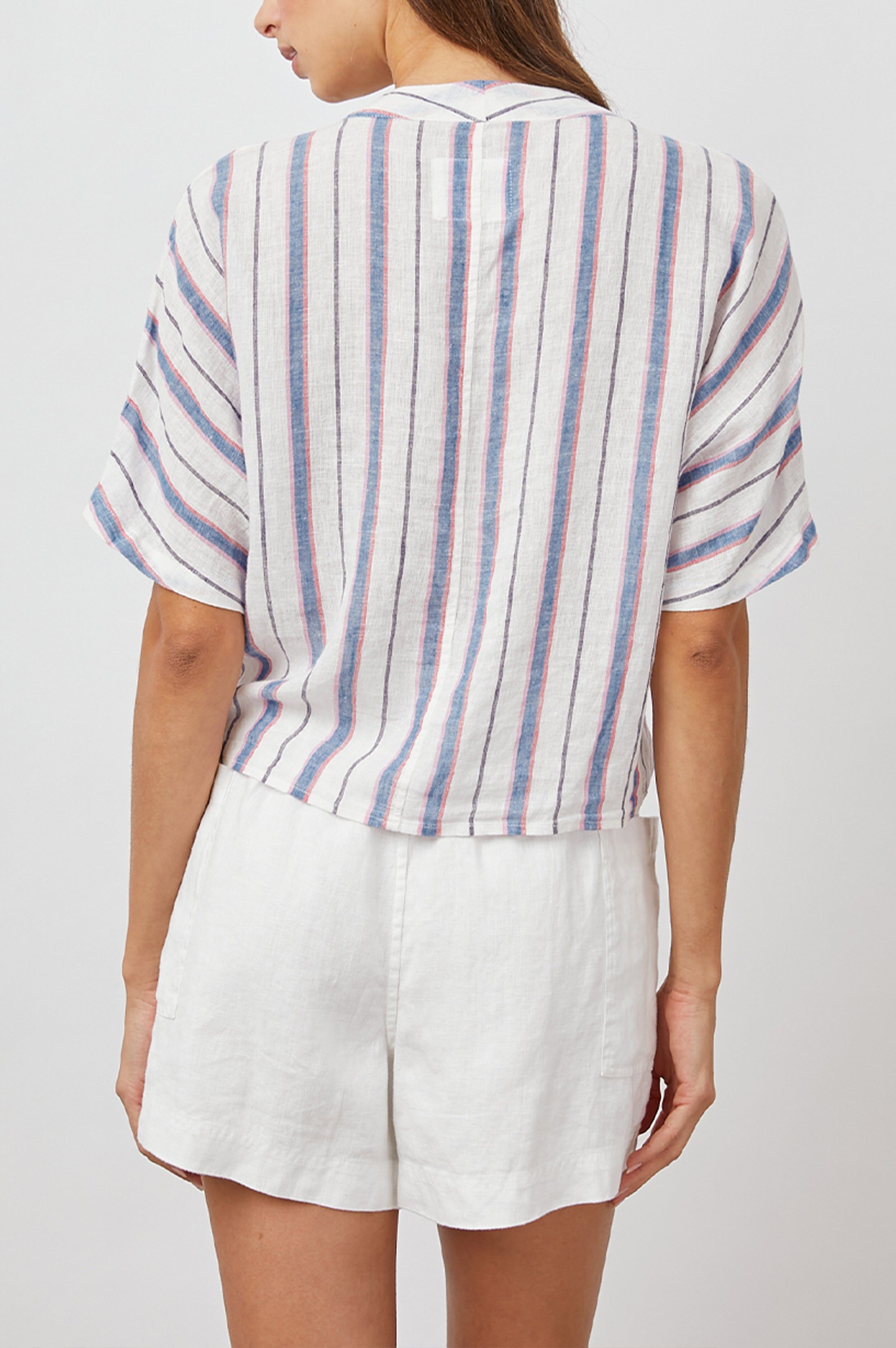 THEA TOP - TAHITI STRIPE sold by Rails product image thumbnail 4