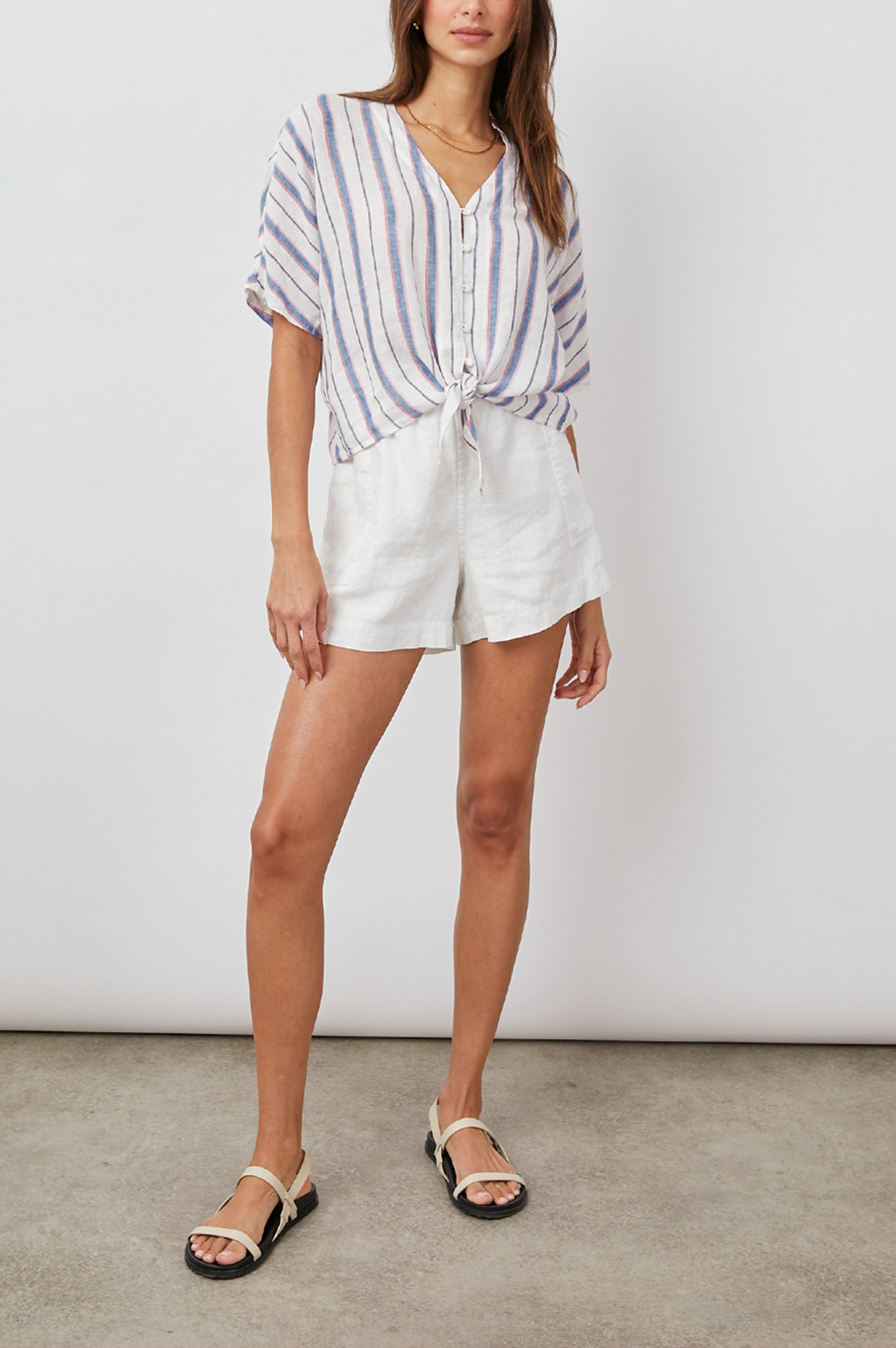 THEA TOP - TAHITI STRIPE sold by Rails product image thumbnail 3