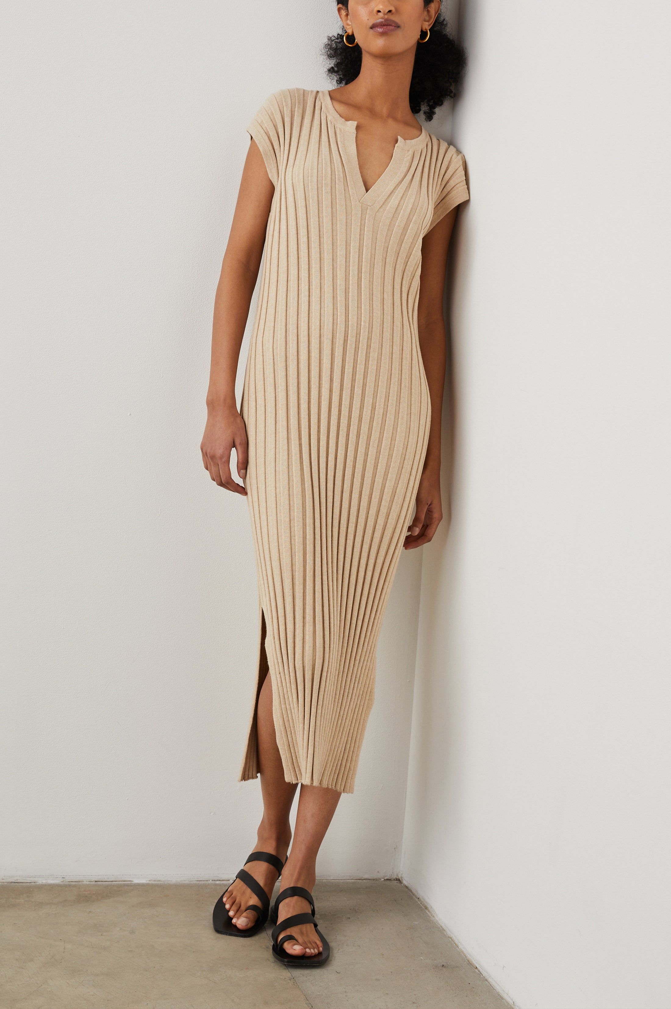 ASHLEY DRESS - FLAX sold by Rails product image thumbnail 3