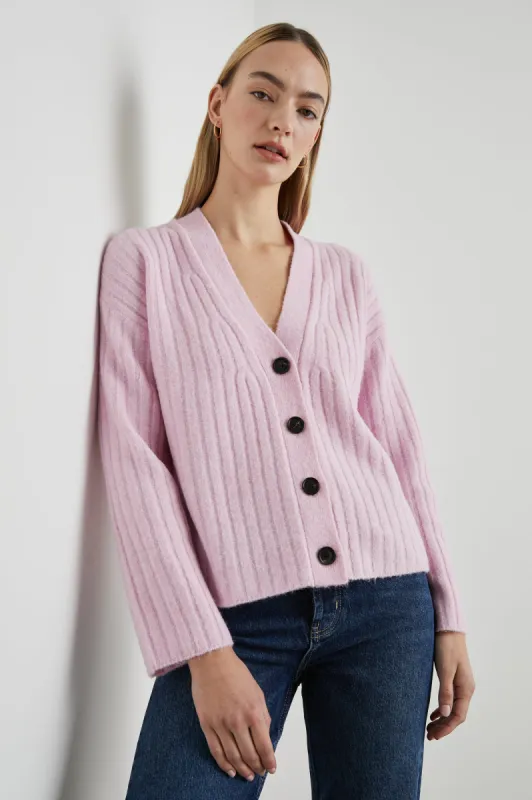 MORGAN CARDIGAN - LILAC sold by Rails