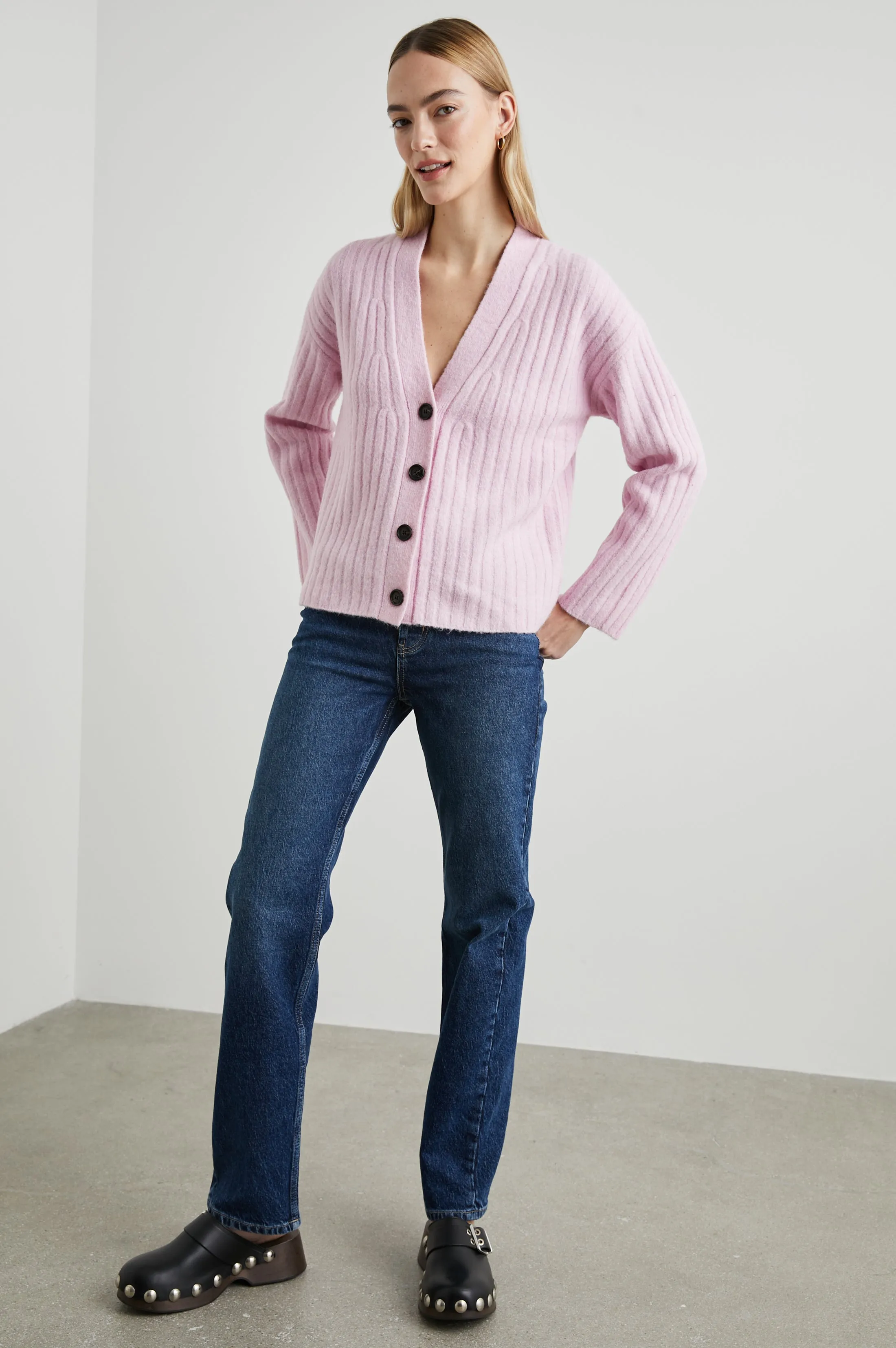 MORGAN CARDIGAN - LILAC sold by Rails product image thumbnail 3