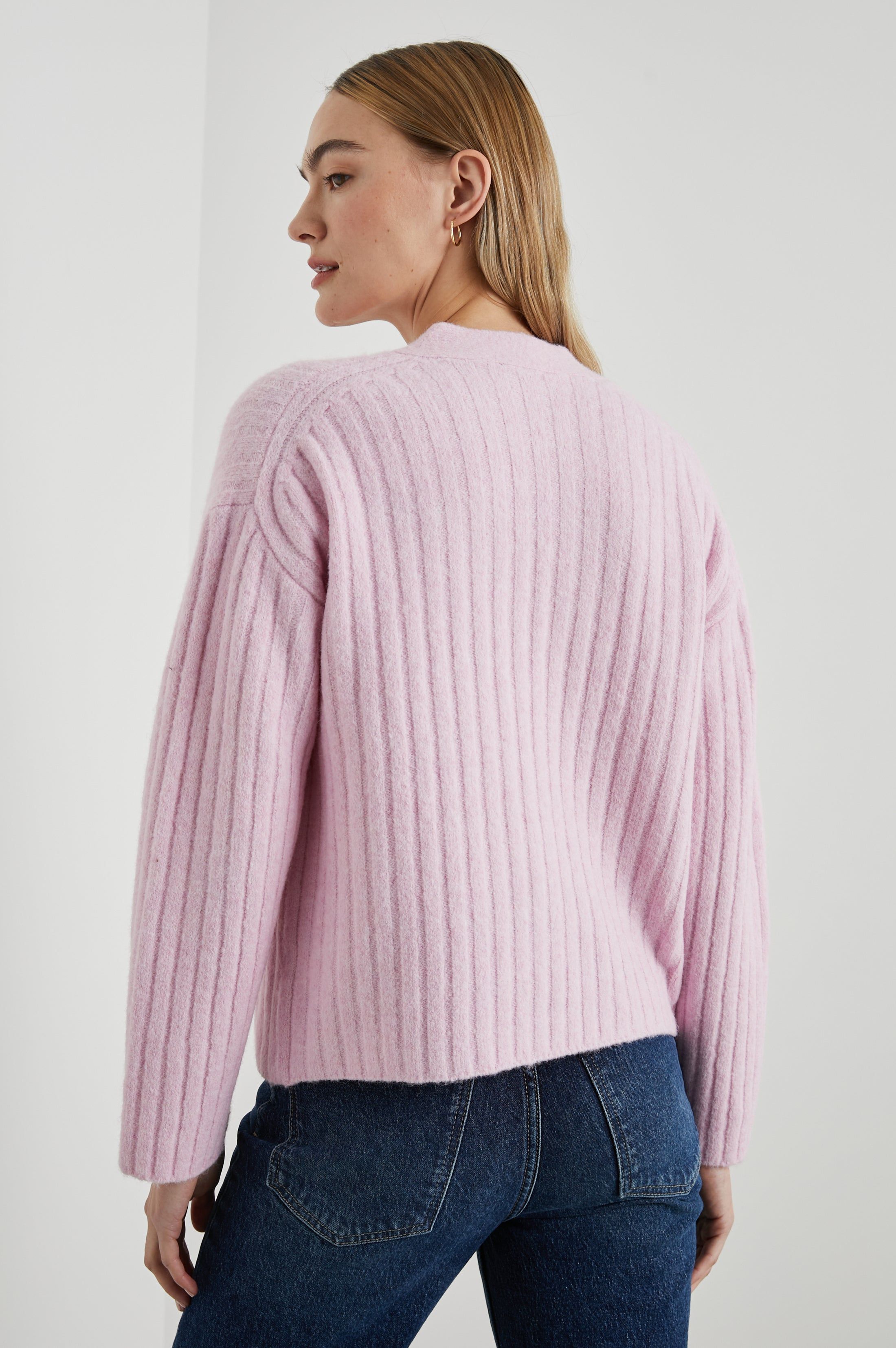 MORGAN CARDIGAN - LILAC sold by Rails product image thumbnail 5