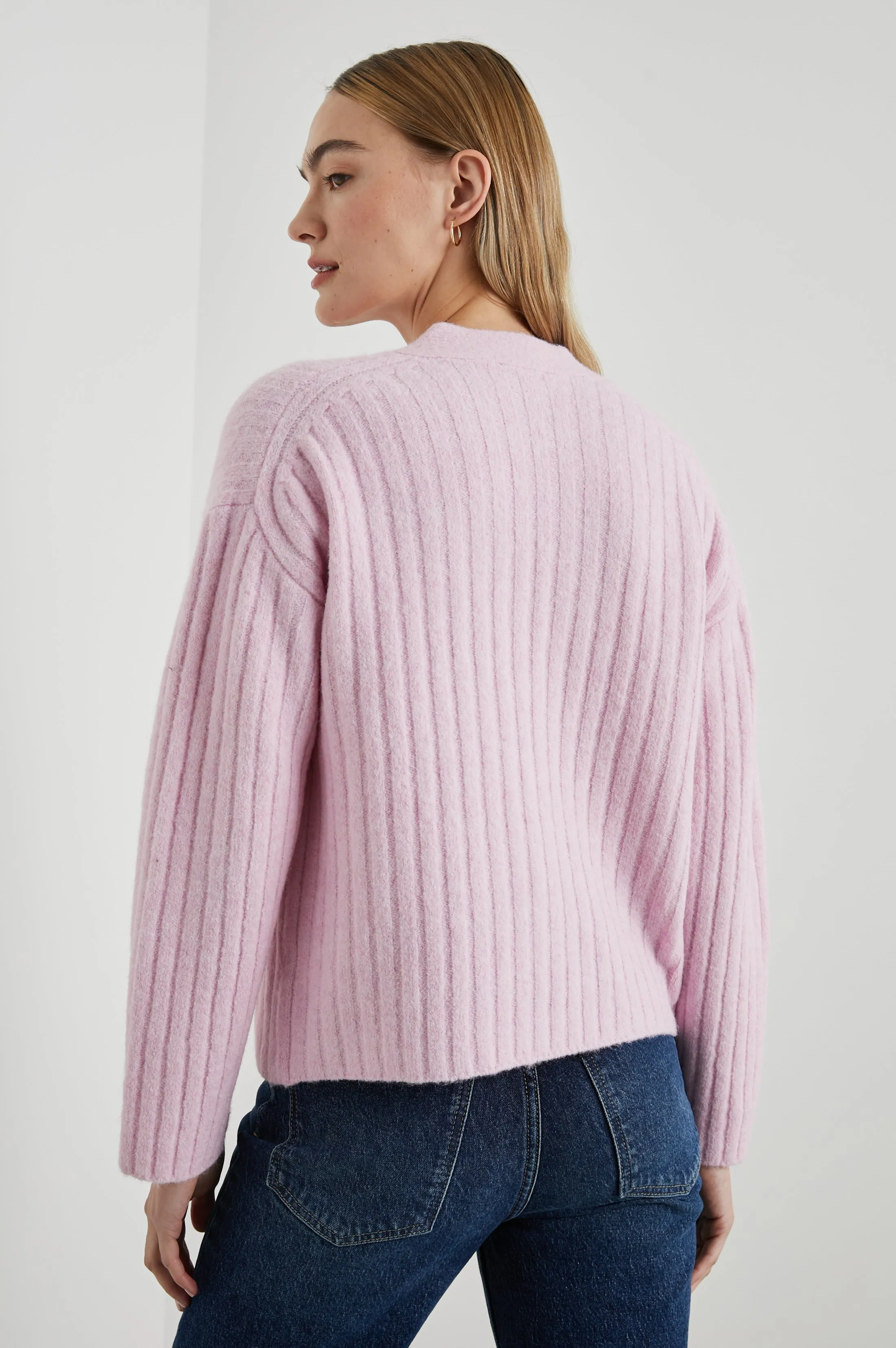 MORGAN CARDIGAN - LILAC sold by Rails product image thumbnail 5