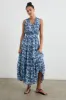 LOULOU DRESS - CHAMBRAY FLORAL sold by Rails