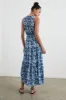 LOULOU DRESS - CHAMBRAY FLORAL sold by Rails