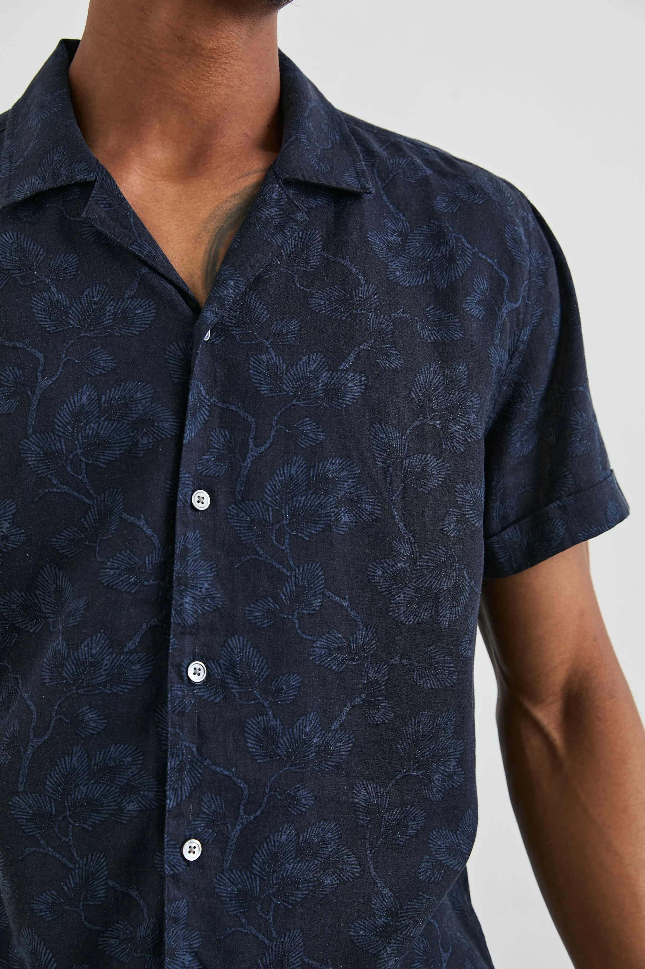 AMALFI SHIRT - JAPANESE MAPLE INDIGO sold by Rails product image thumbnail 3