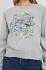 VINTAGE RAGLAN SWEATSHIRT - RAILS LOS ANGELES MAP GREY sold by Rails