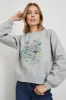 VINTAGE RAGLAN SWEATSHIRT - RAILS LOS ANGELES MAP GREY sold by Rails