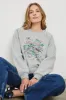 VINTAGE RAGLAN SWEATSHIRT - RAILS LOS ANGELES MAP GREY sold by Rails