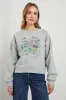 VINTAGE RAGLAN SWEATSHIRT - RAILS LOS ANGELES MAP GREY sold by Rails
