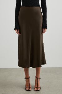 ANYA SKIRT - DARK MOSS sold by Rails