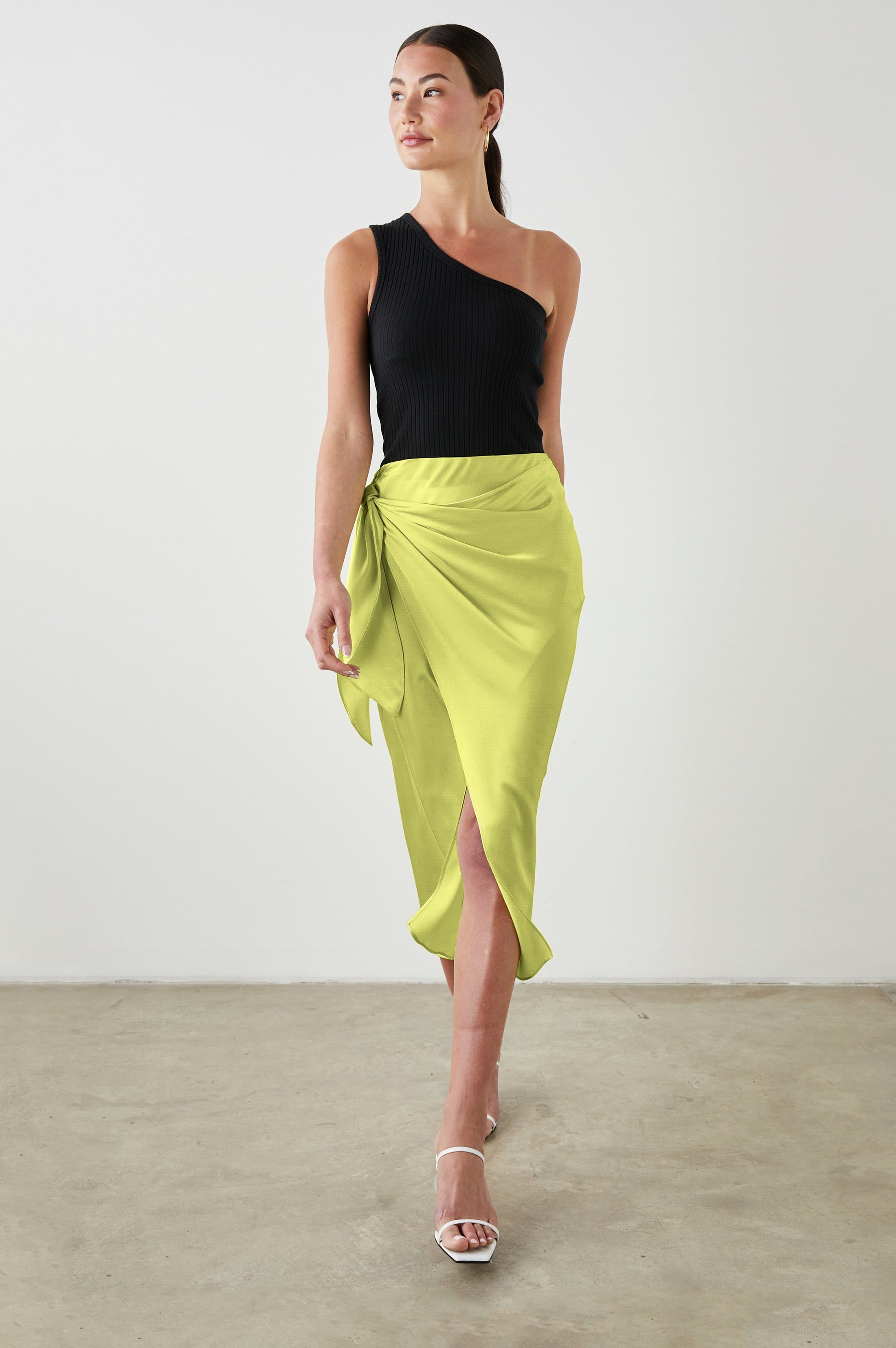 ADRIENNE SKIRT - CHARTREUSE sold by Rails product image thumbnail 3