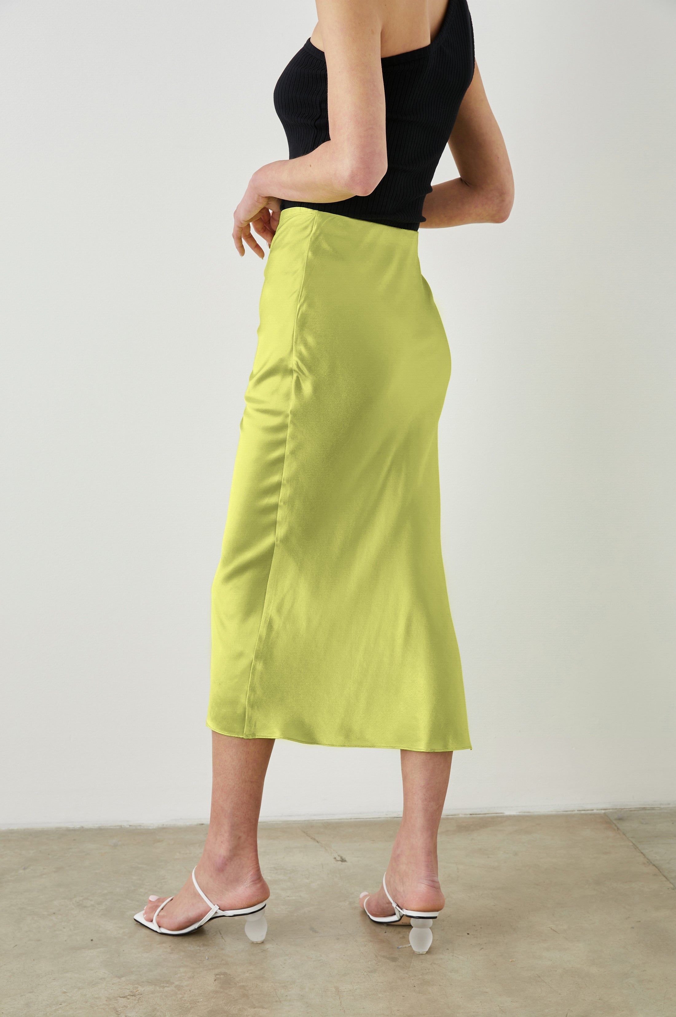 ADRIENNE SKIRT - CHARTREUSE sold by Rails product image thumbnail 4