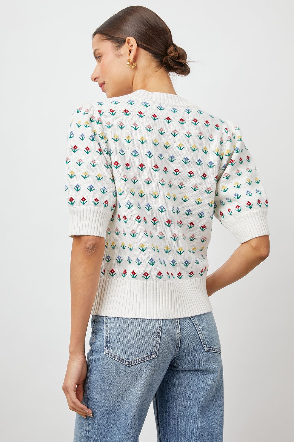 MARIE SWEATER - ALPINE FLORAL sold by Rails product image thumbnail 4