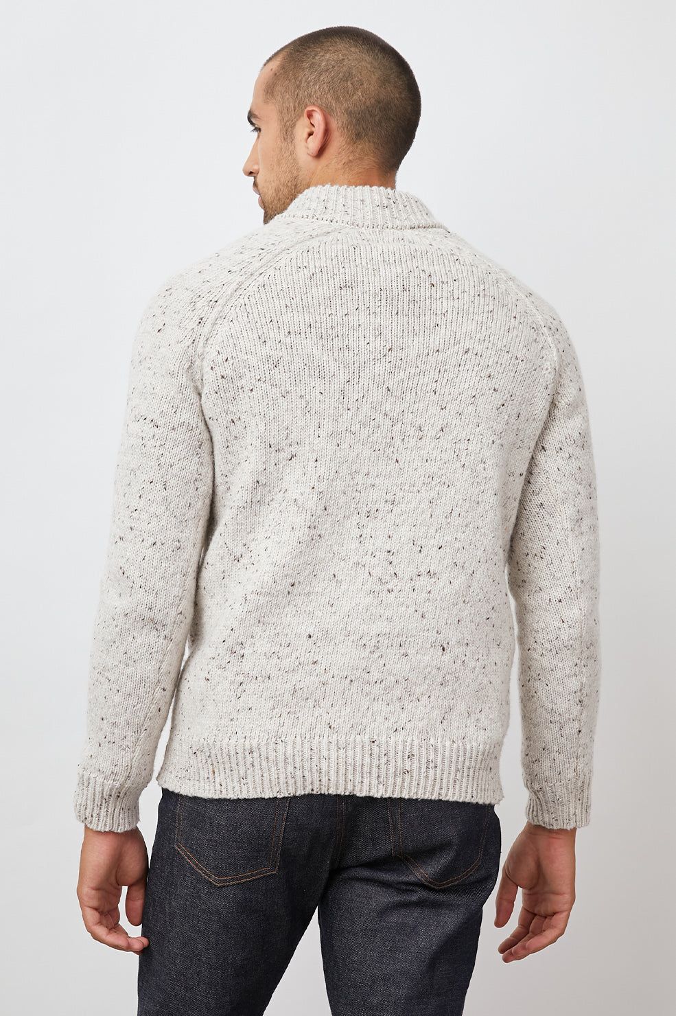 HARDING SWEATER - NATURAL NEP sold by Rails product image thumbnail 6