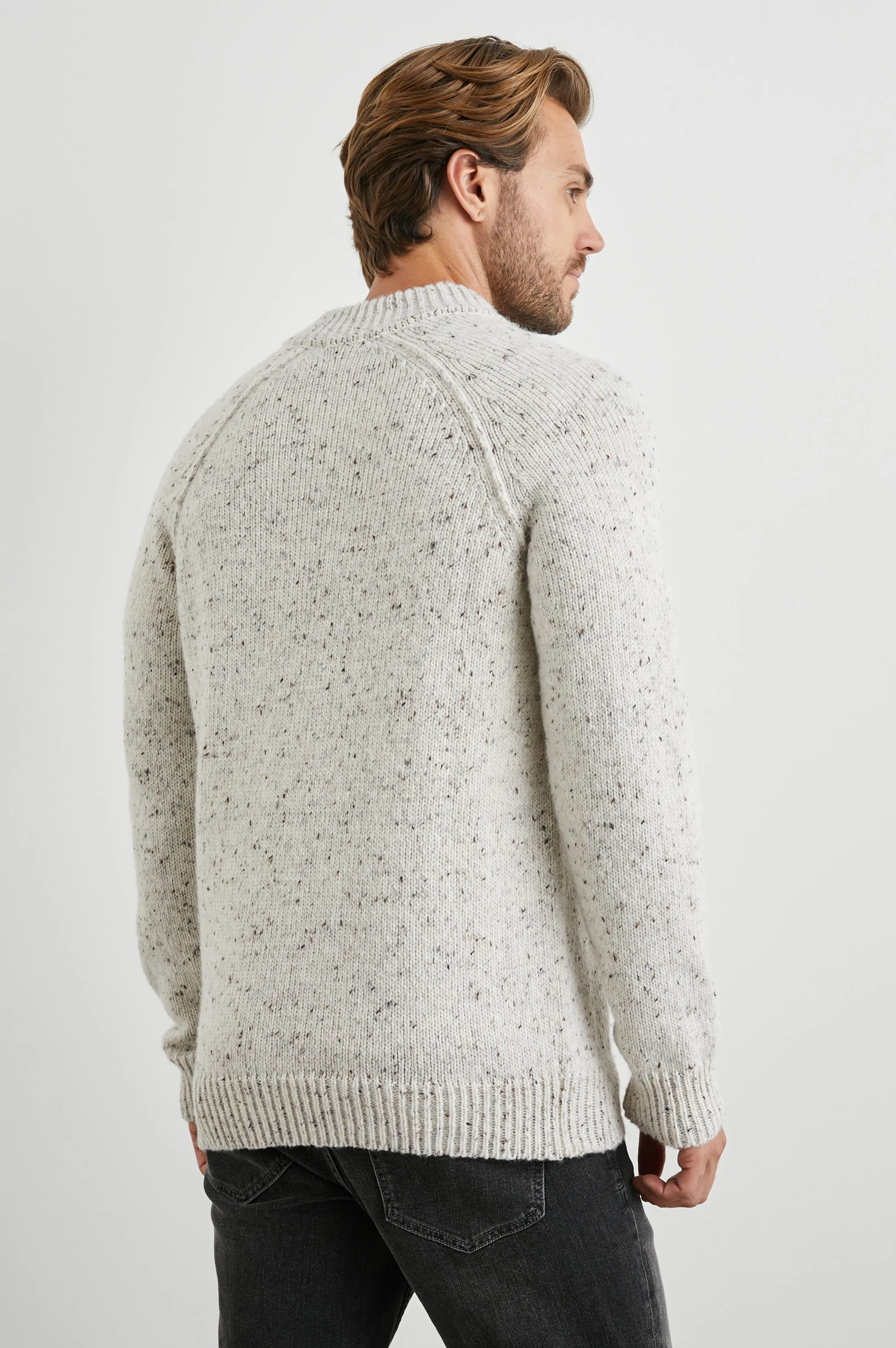 HARDING SWEATER - NATURAL NEP sold by Rails product image thumbnail 5