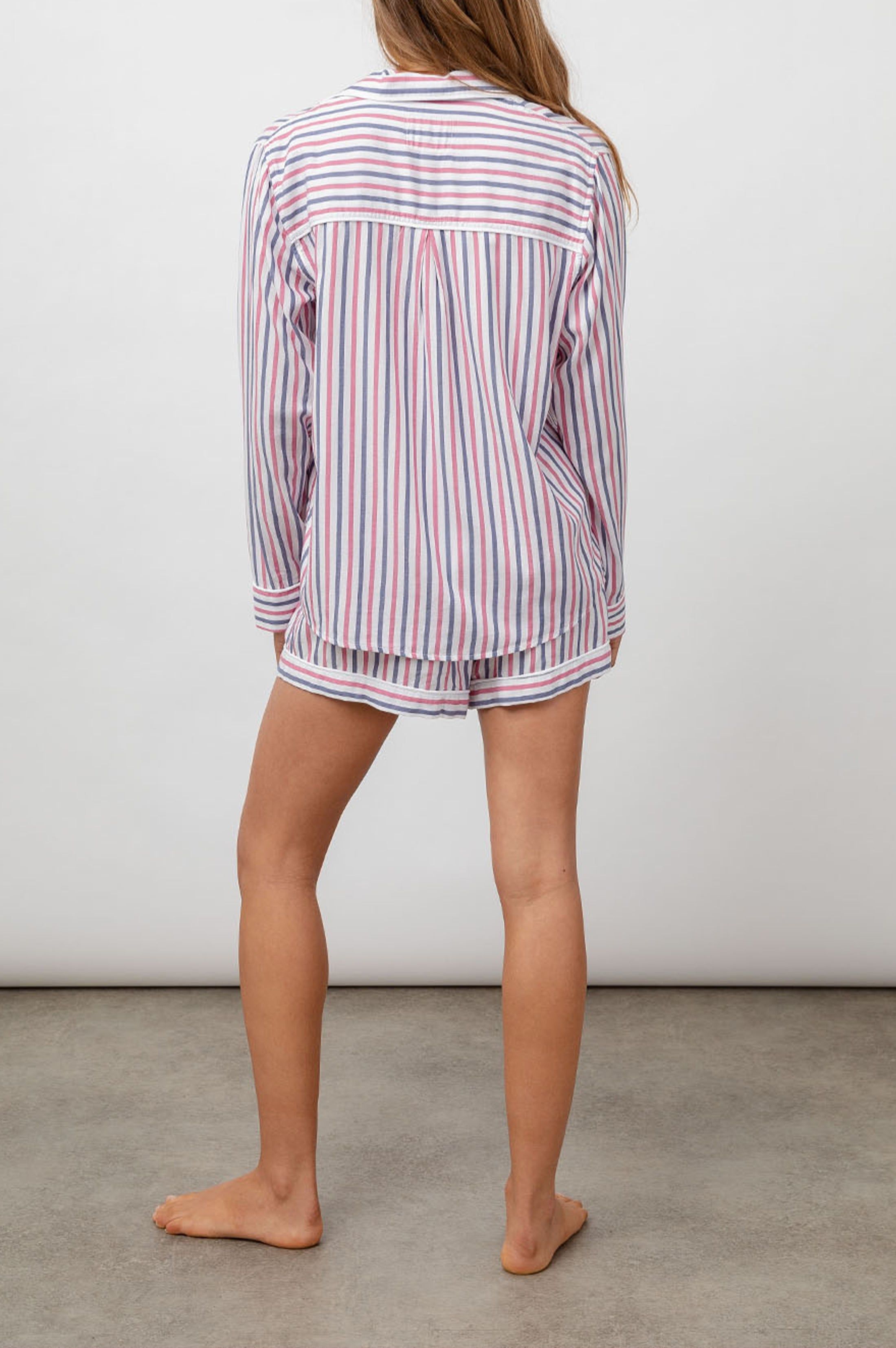 KELLEN PAJAMA SET - CANDY MULTI STRIPE sold by Rails product image thumbnail 5